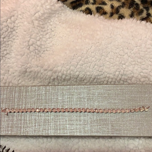 Zales Jewelry - 1/4 CT Diamond "S" Tennis Bracelet Sterling Silver